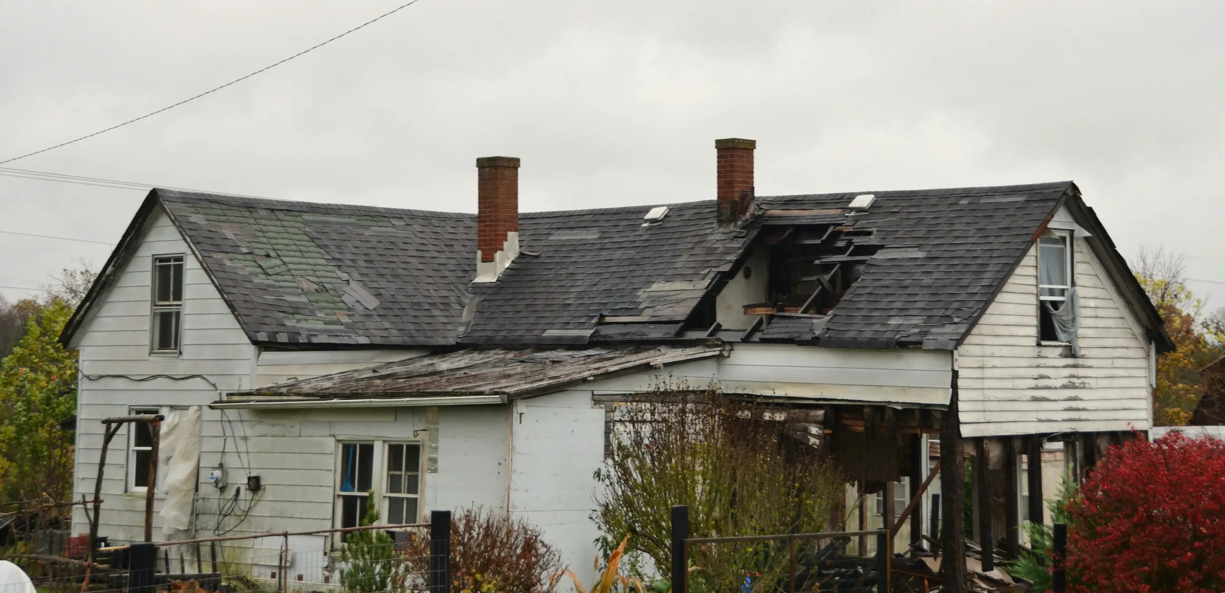Réparation de fuite après tempête — Salles-de-Barbezieux